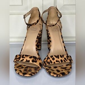 A New Day Women's Animal Print Block Heels